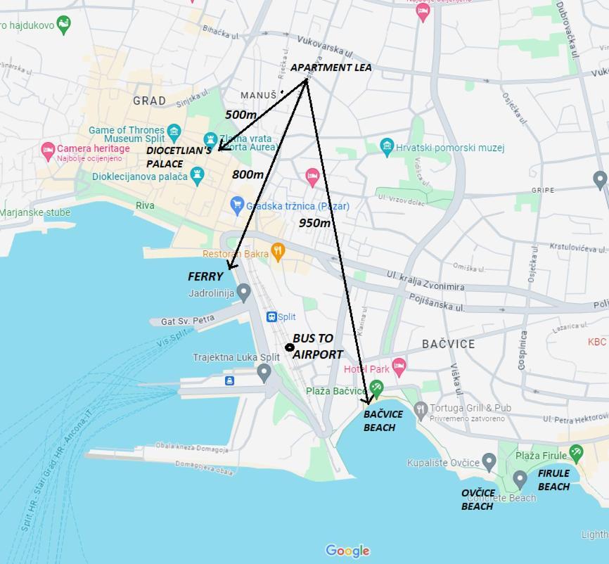 Apartment Lea Centar Split Ngoại thất bức ảnh